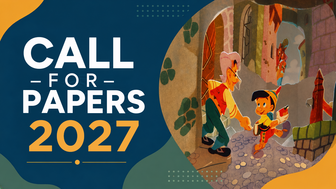 Copertina grafica della Call for papers 2027